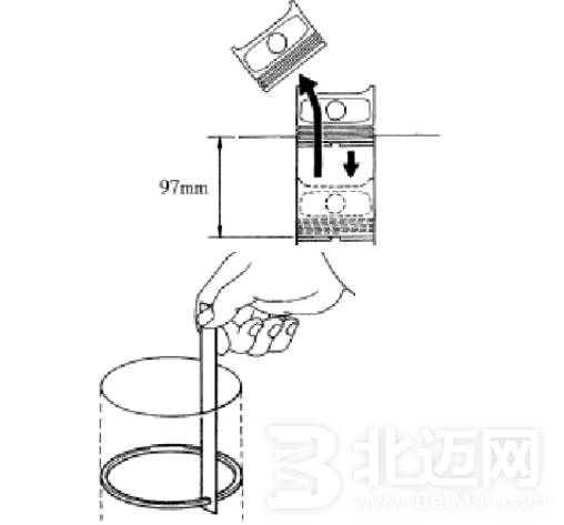 活塞連桿組的拆裝步驟。