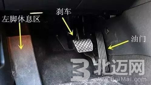 自動擋車哪只腳踩剎車更安全